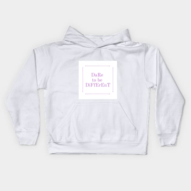 be different Kids Hoodie by natz-simmona